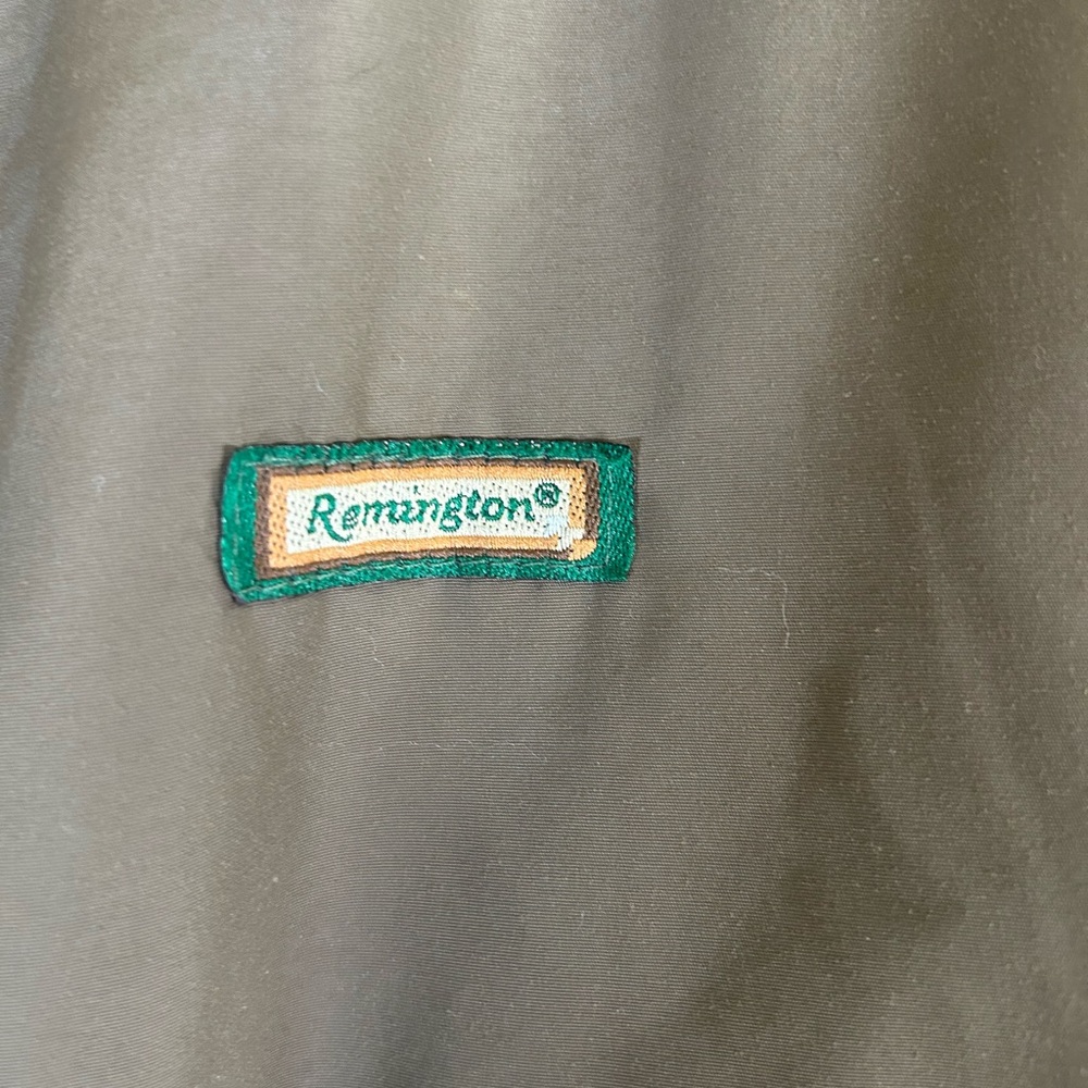 Vintage Remington reversible bomber dark green jacket - Picture 9 of 12